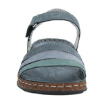Sandalia Cuero Mujer Parklands Multicolor Rockford