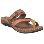 Sandalia Cuero Mujer Paradise Naranjo Rockford