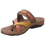 Sandalia Cuero Mujer Paradise Naranjo Rockford