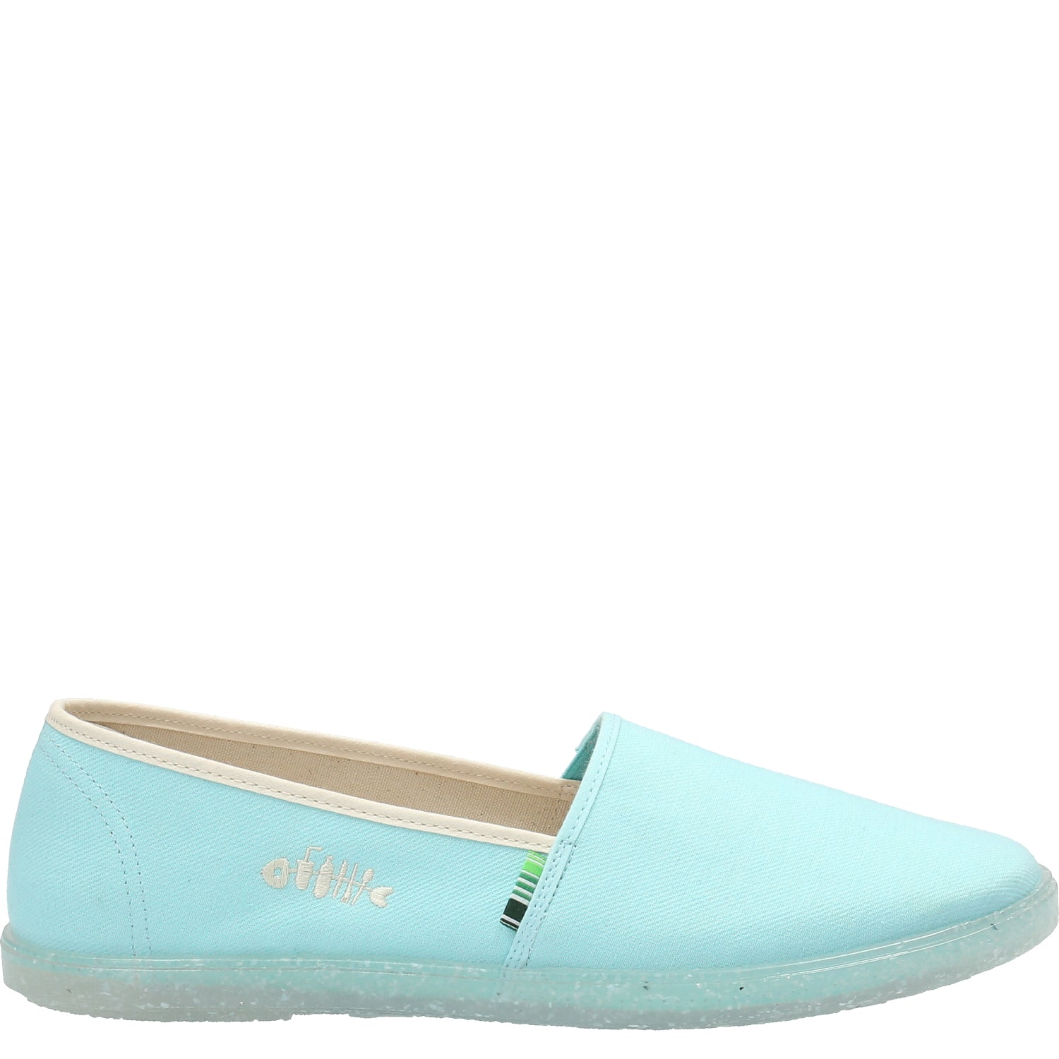 Alpargata Fibras Recicladas Mujer Marea Celeste Rockford