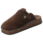 Zapato Cuero Mujer Rige Café Rockford