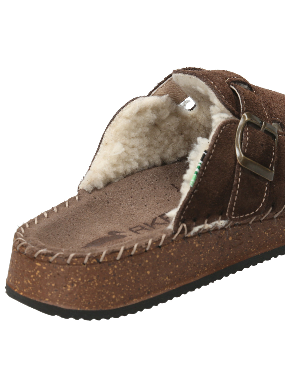Zapato Cuero Mujer Rige Café Rockford