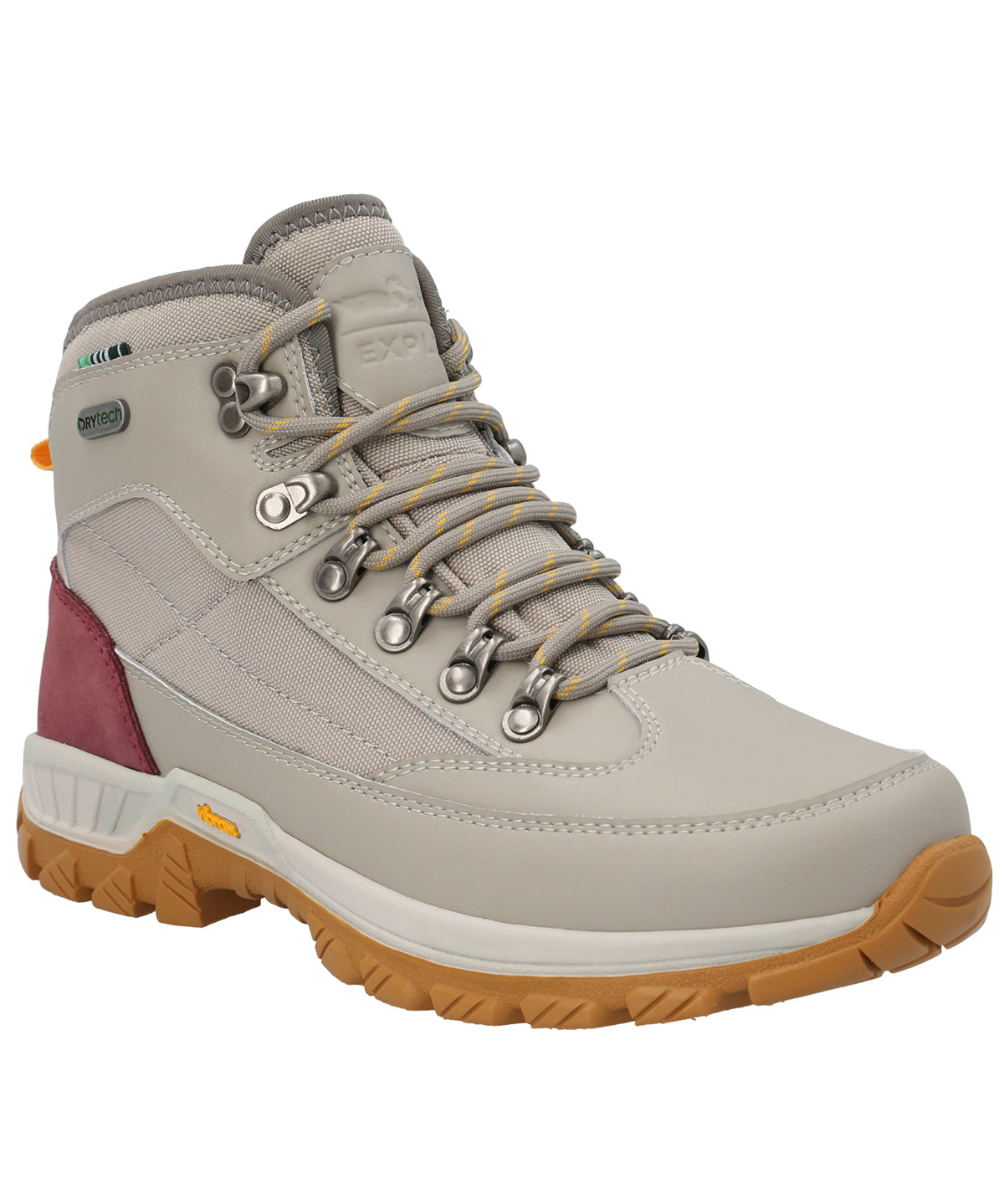 Botín Vibram Mujer Scafell Gris Claro Rockford