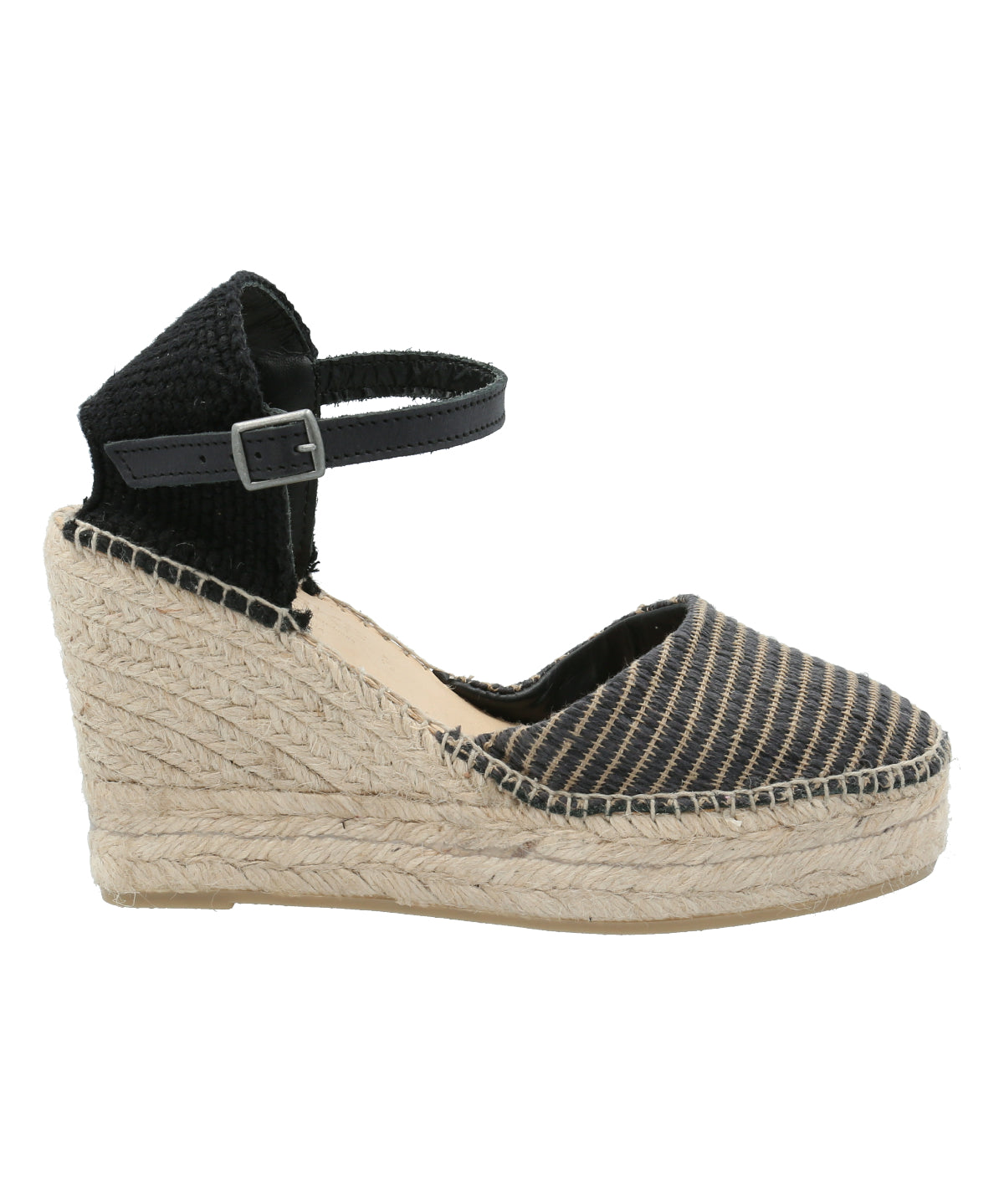 Alpargata Algodón Orgánico Mujer Petuni Negro Rockford