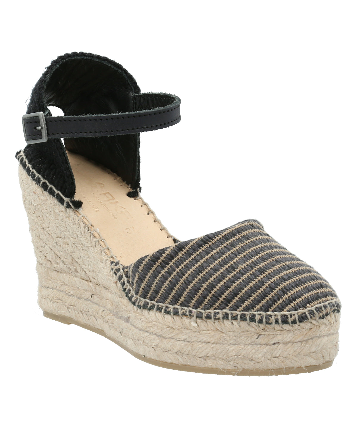 Alpargata Algodón Orgánico Mujer Petuni Negro Rockford