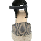 Alpargata Algodón Orgánico Mujer Petuni Negro Rockford
