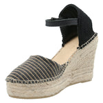 Alpargata Algodón Orgánico Mujer Petuni Negro Rockford