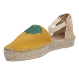 Alpargata Yute Mujer Glicinia Amarillo Rockford