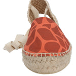 Alpargata Yute Mujer Glicinia Naranjo  Rockford