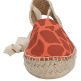 Alpargata Yute Mujer Glicinia Naranjo  Rockford