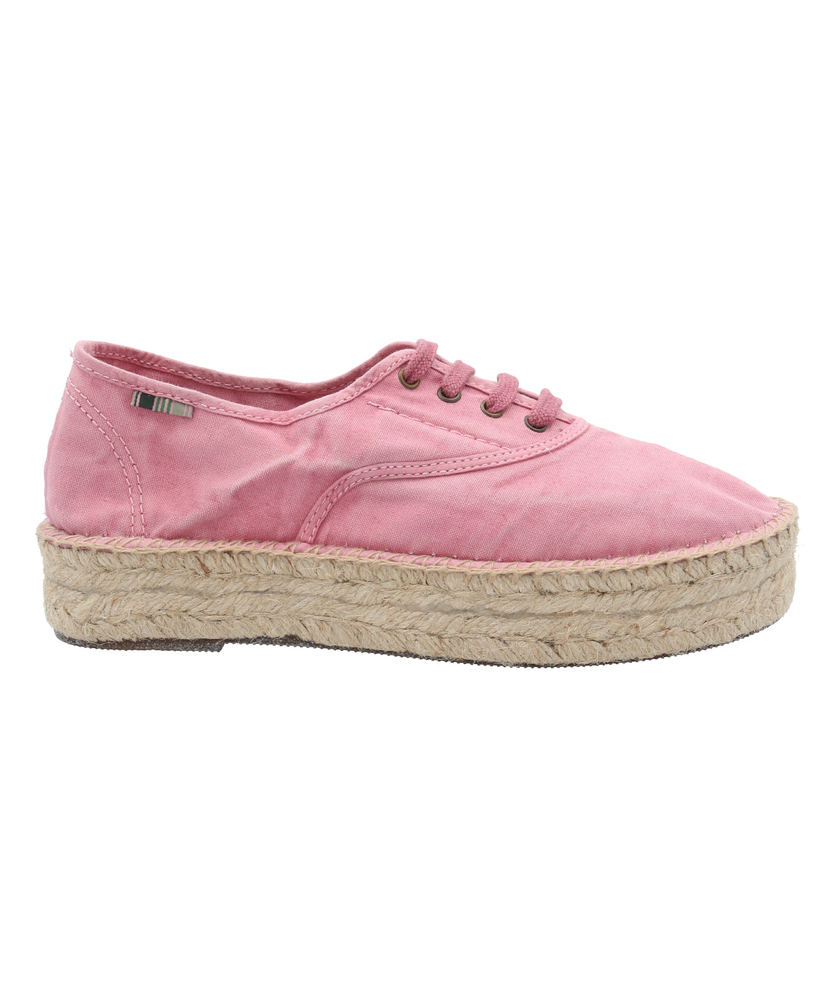 Alpargata Algodón Orgánico Mujer Koel Rosado Rockford