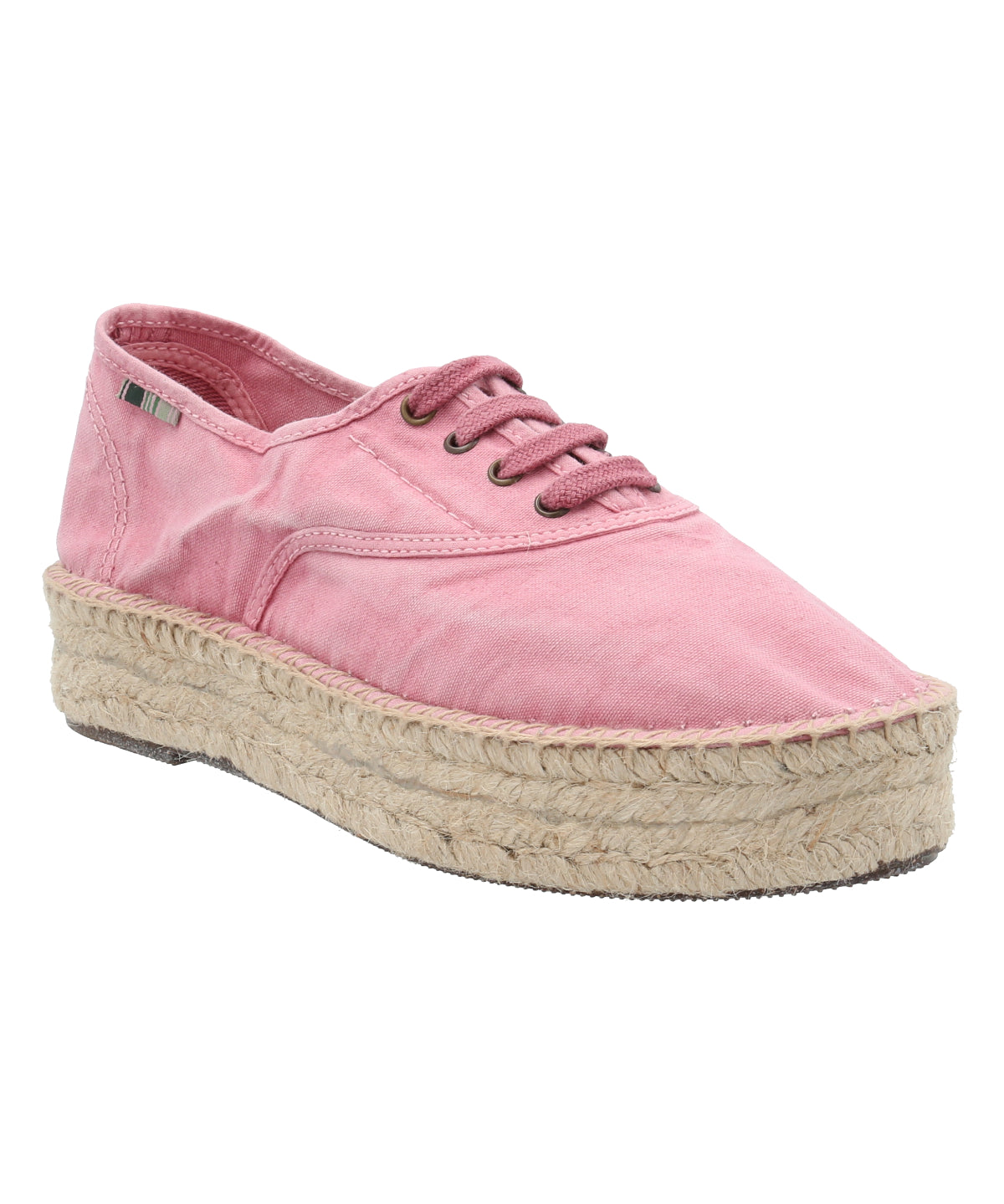 Alpargata Algodón Orgánico Mujer Koel Rosado Rockford