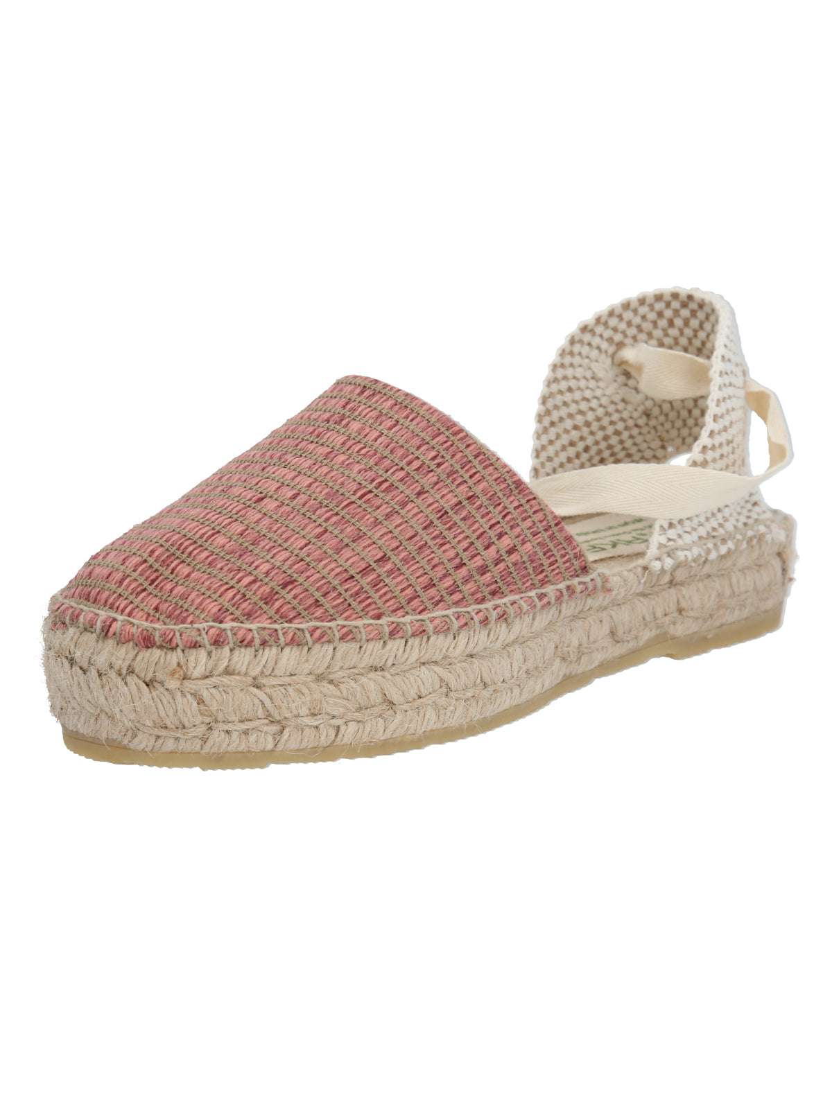 Alpargata Algodón Orgánico Mujer Kuppi Rosado Rockford