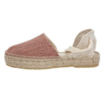 Alpargata Algodón Orgánico Mujer Kuppi Rosado Rockford