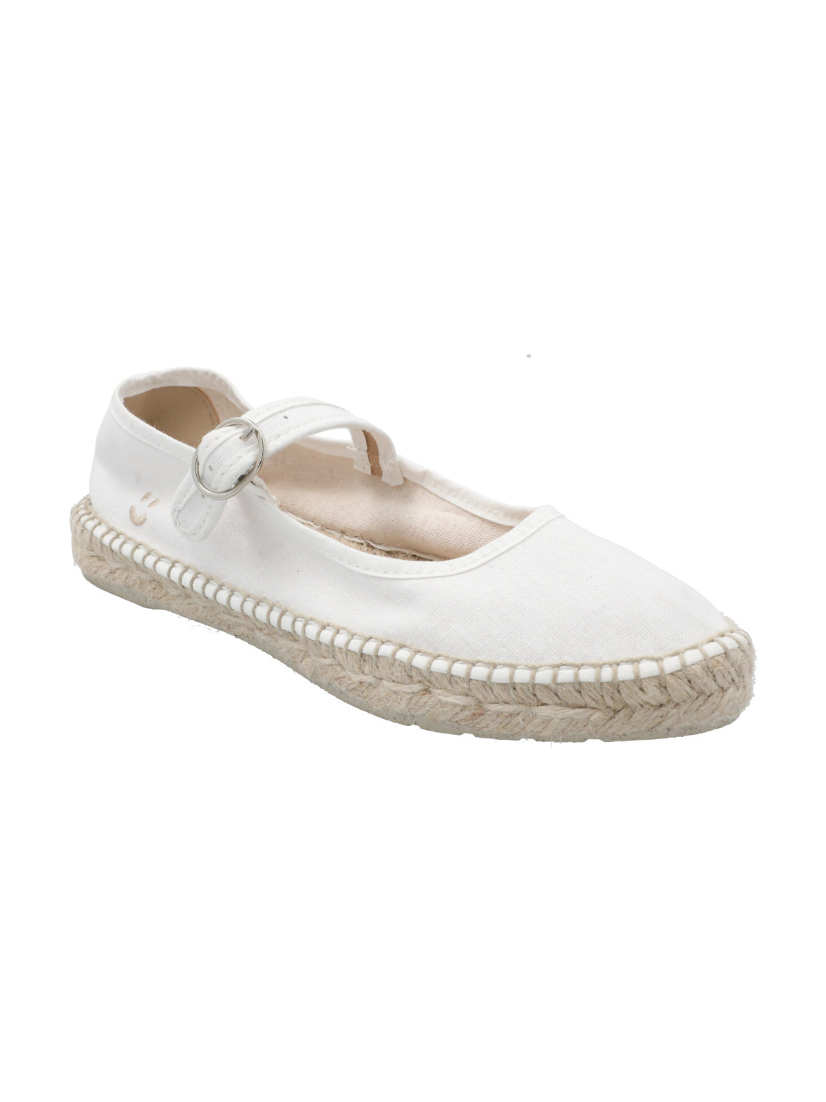 Zapato Algodón Mujer Valetta Blanco Rockford