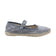 Zapato Algodón Mujer Valetta Azul Rockford