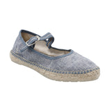 Zapato Algodón Mujer Valetta Azul Rockford