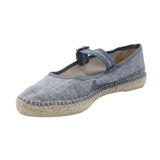 Zapato Algodón Mujer Valetta Azul Rockford