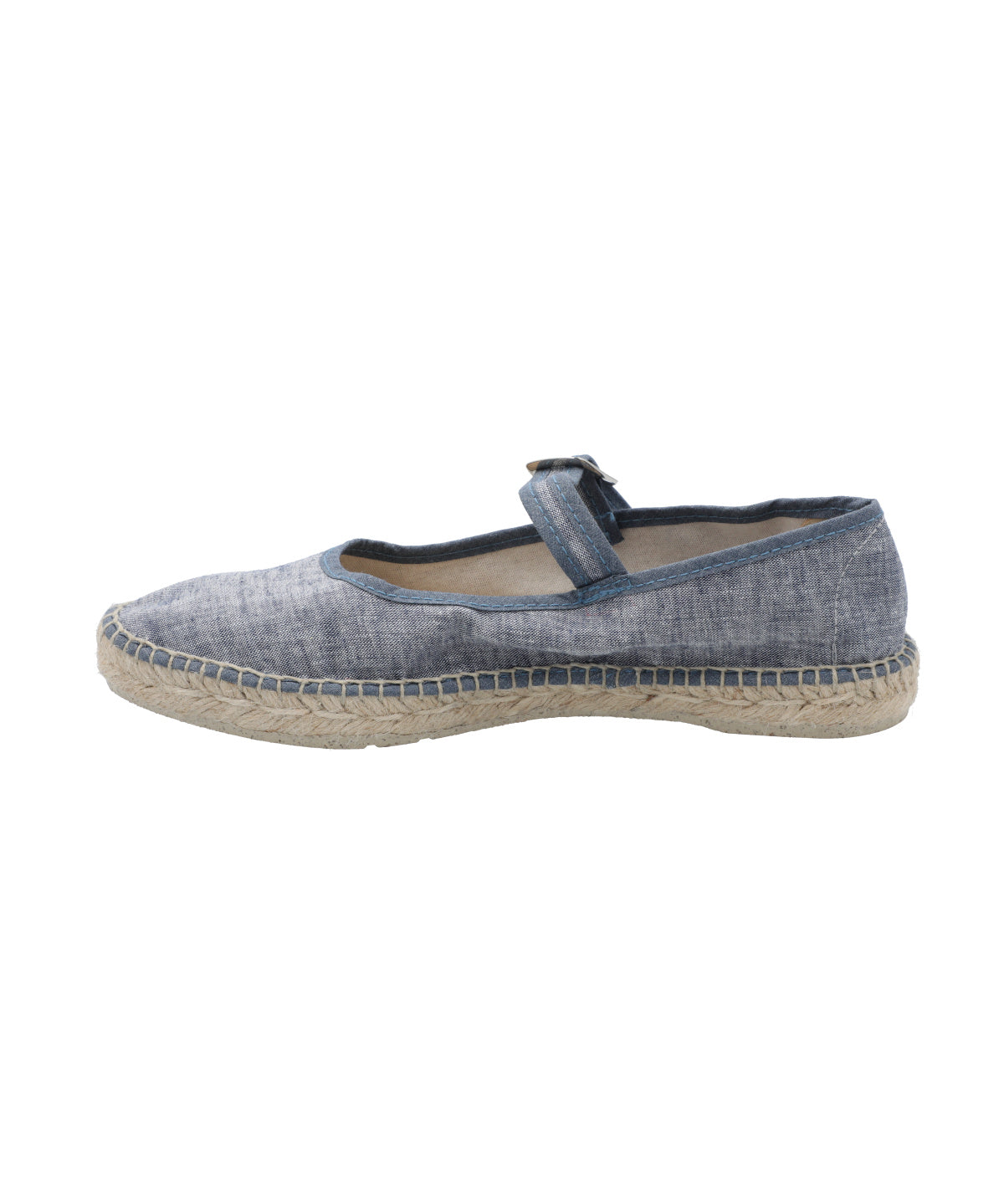 Zapato Algodón Mujer Valetta Azul Rockford