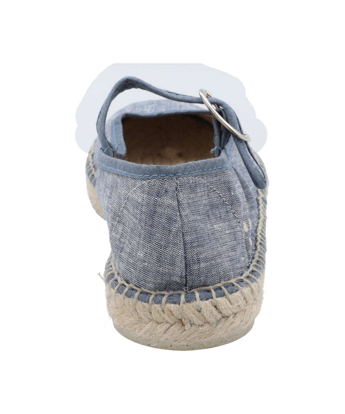 Zapato Algodón Mujer Valetta Azul Rockford