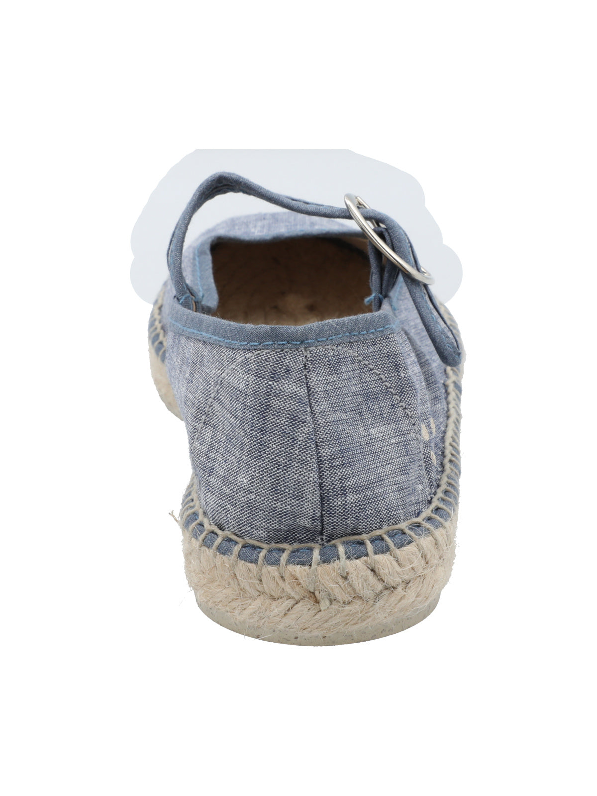 Zapato Algodón Mujer Valetta Azul Rockford