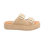 Sandalia Rafia Mujer Ruth Beige Rockford