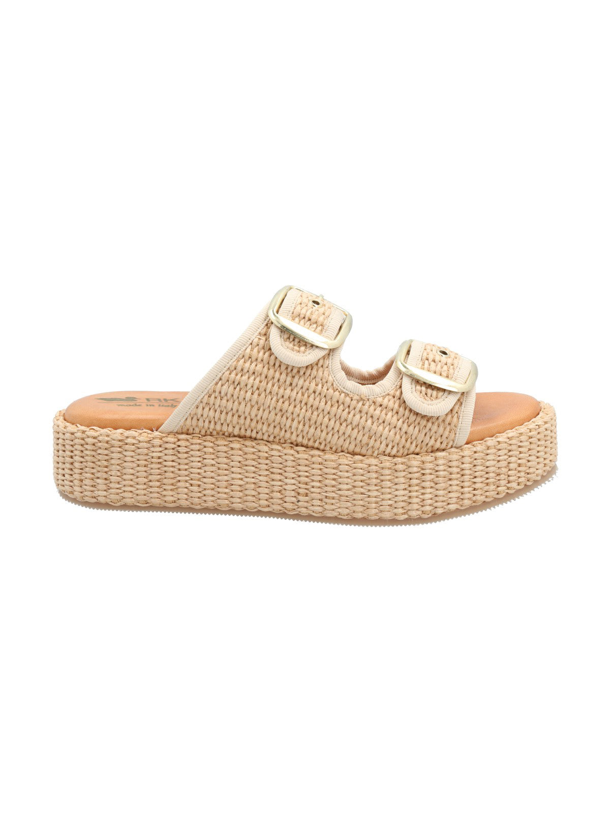 Sandalia Rafia Mujer Ruth Beige Rockford