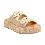 Sandalia Rafia Mujer Ruth Beige Rockford