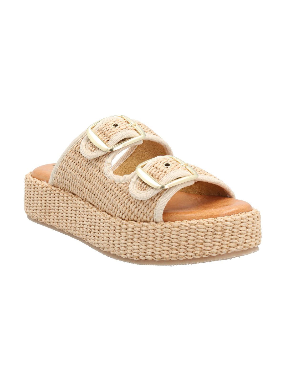 Sandalia Rafia Mujer Ruth Beige Rockford
