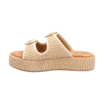 Sandalia Rafia Mujer Ruth Beige Rockford