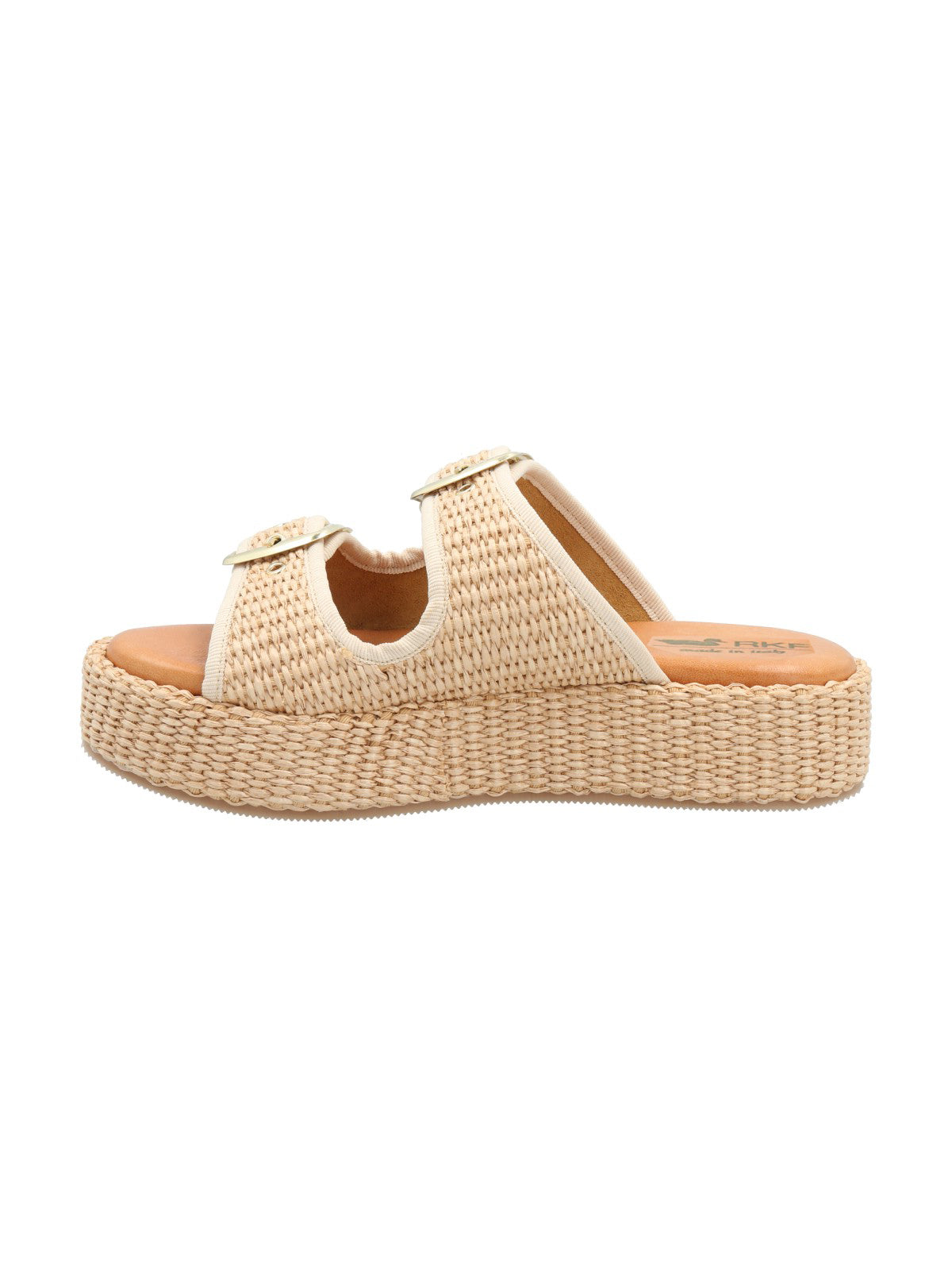 Sandalia Rafia Mujer Ruth Beige Rockford