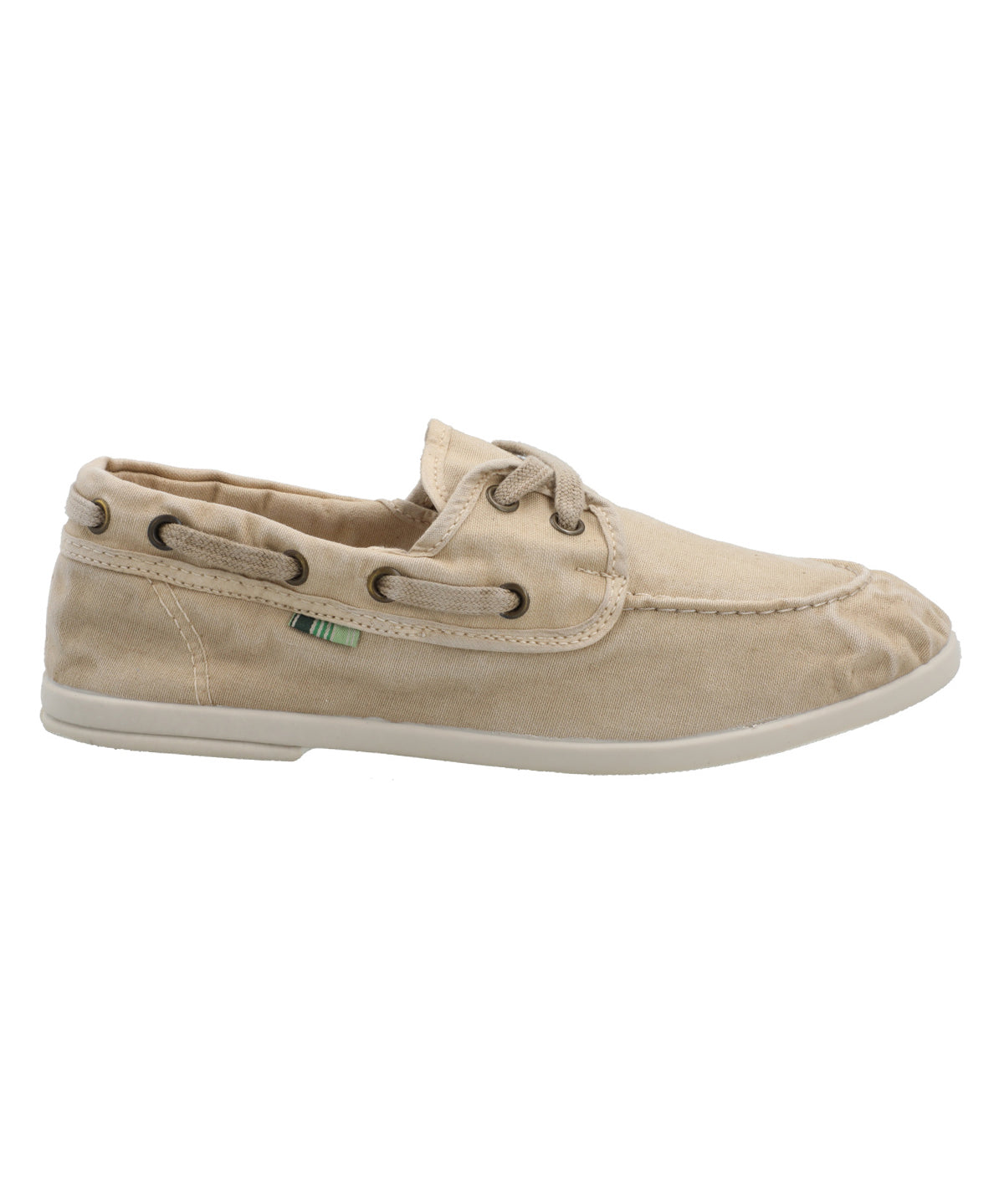 Zapatilla Algodón Orgánico Mujer Napali Beige Rockford