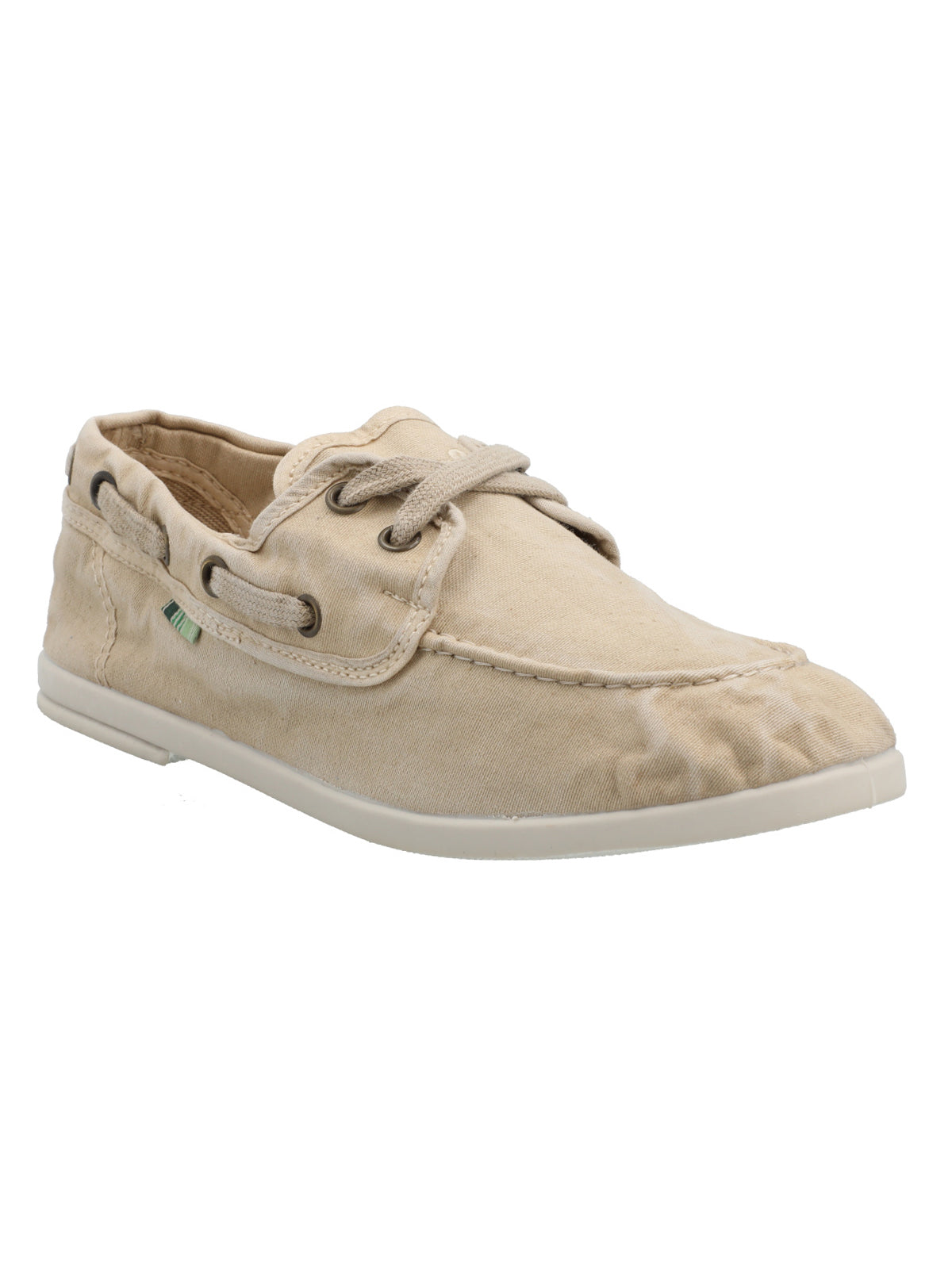 Zapatilla Algodón Orgánico Mujer Napali Beige Rockford