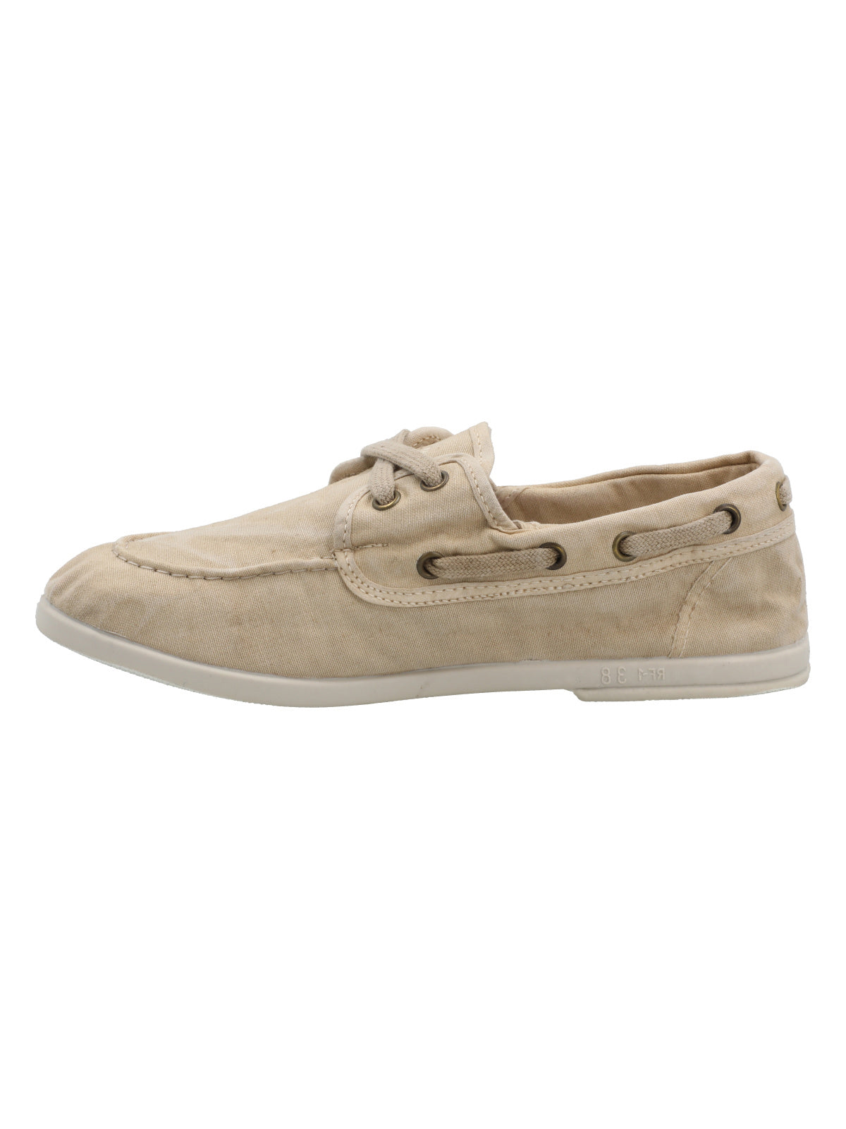 Zapatilla Algodón Orgánico Mujer Napali Beige Rockford