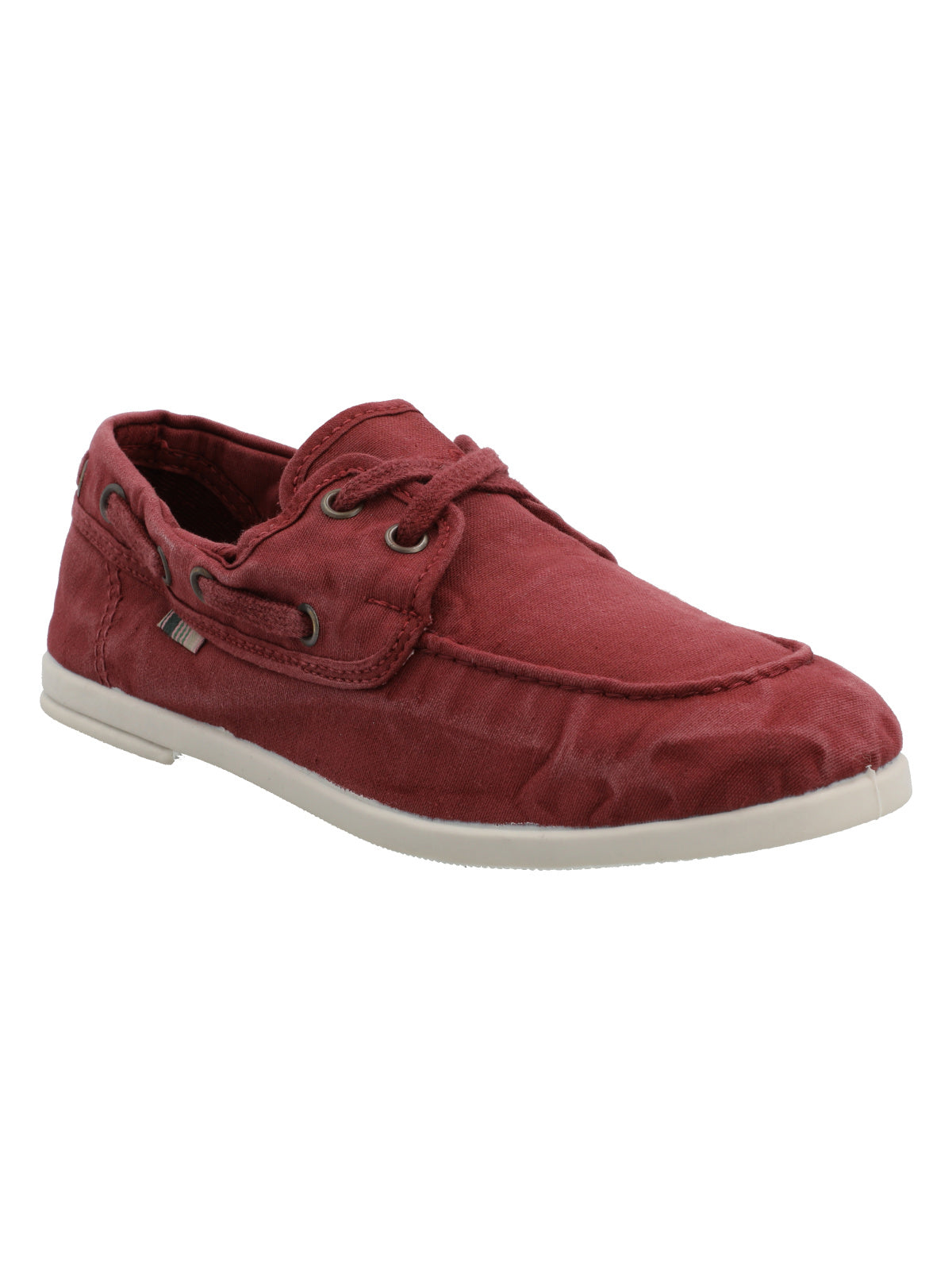 Zapatilla Algodón Orgánico Mujer Napali Burdeo Rockford