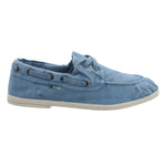Zapatilla Algodón Orgánico Mujer Napali Azul Rockford