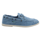 Zapatilla Algodón Orgánico Mujer Napali Azul Rockford