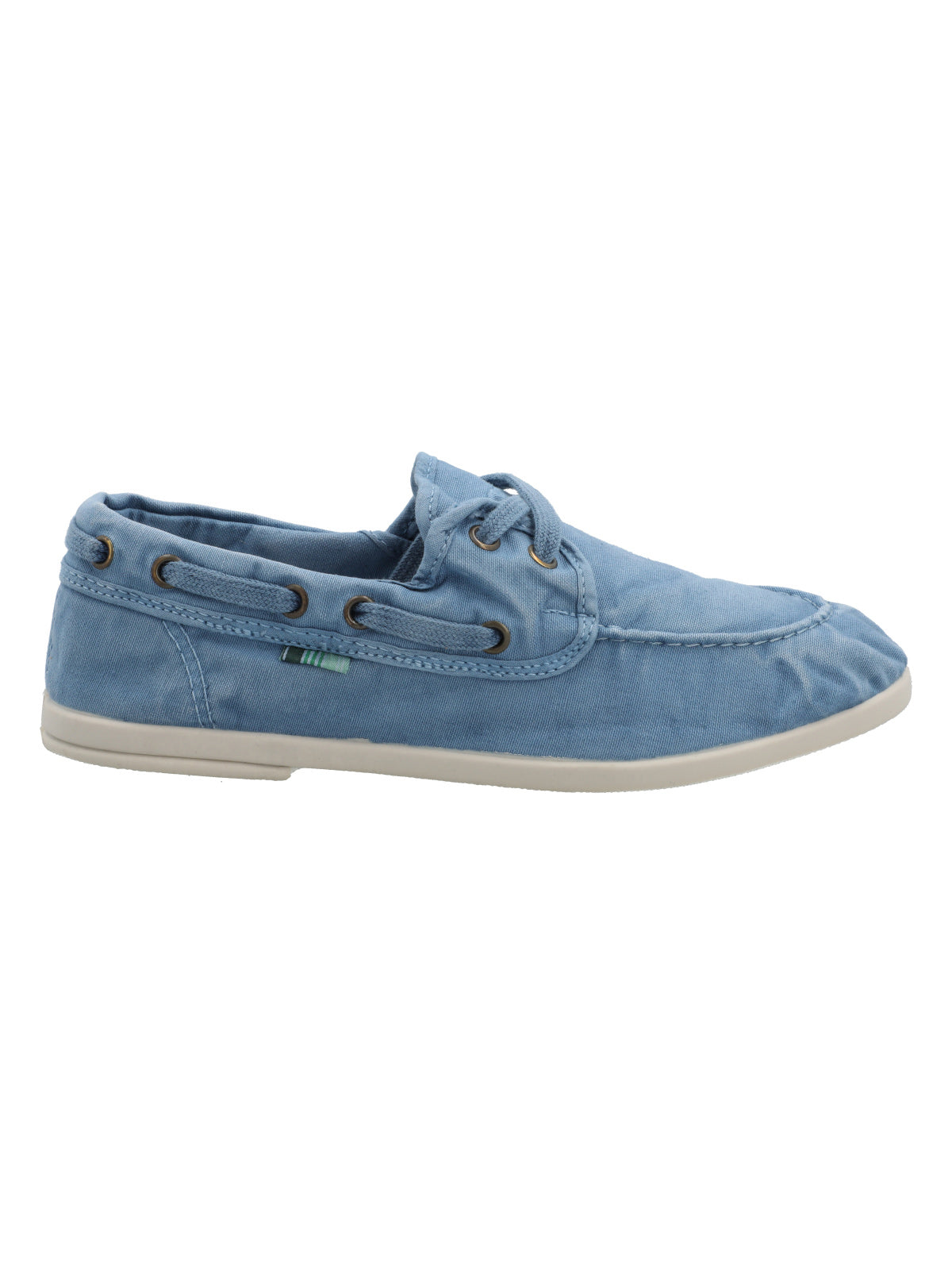 Zapatilla Algodón Orgánico Mujer Napali Azul Rockford
