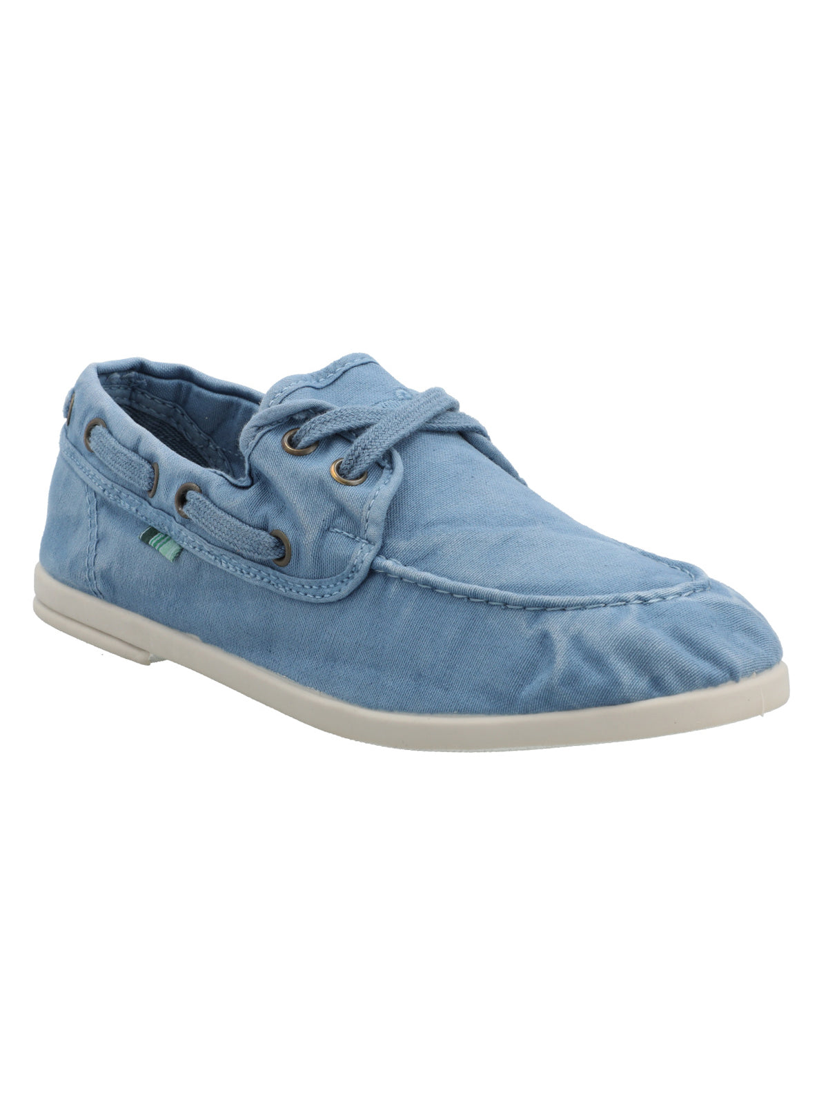 Zapatilla Algodón Orgánico Mujer Napali Azul Rockford