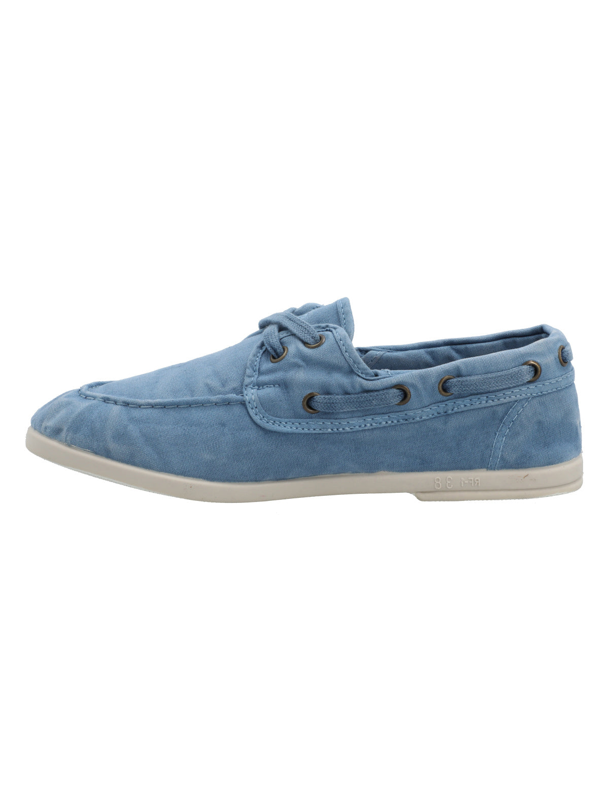 Zapatilla Algodón Orgánico Mujer Napali Azul Rockford