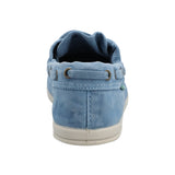 Zapatilla Algodón Orgánico Mujer Napali Azul Rockford