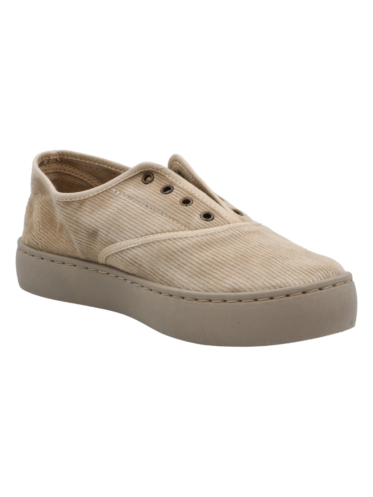 Zapatilla Algodón Orgánico Mujer Masson Beige Rockford