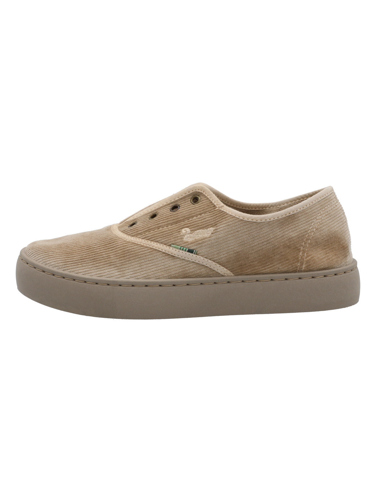 Zapatilla Algodón Orgánico Mujer Masson Beige Rockford