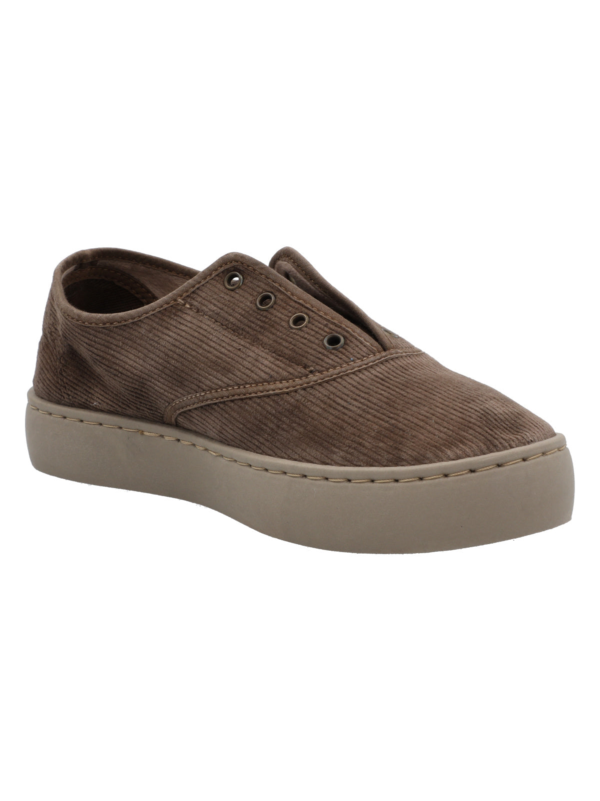 Zapatilla Algodón Orgánico Mujer Masson Café Rockford