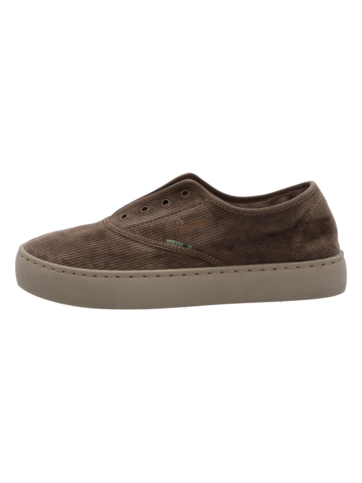 Zapatilla Algodón Orgánico Mujer Masson Café Rockford