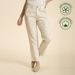 Pantalón Mujer Martina Algodón Orgánico Lino Orgánico