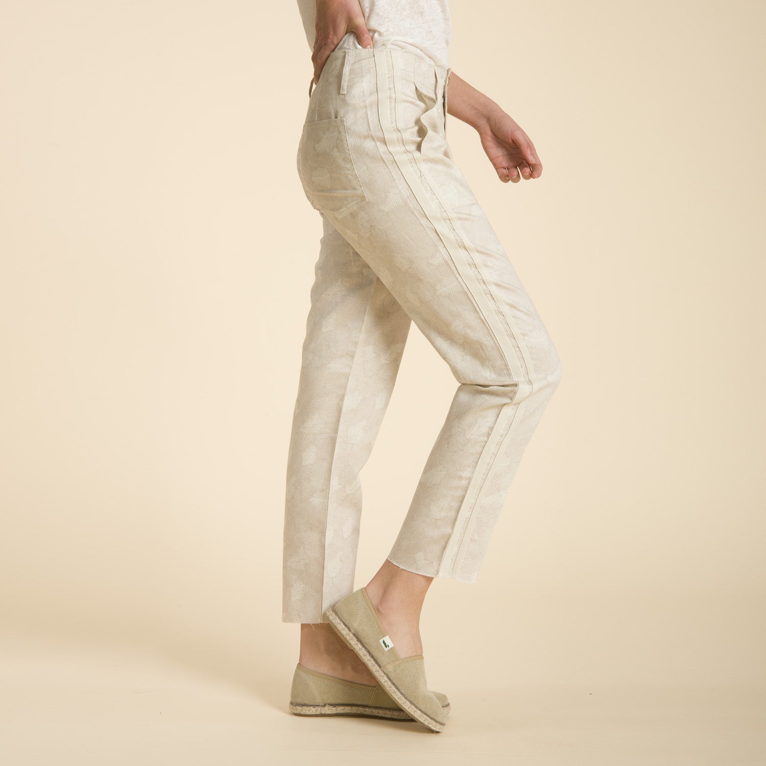 Pantalón Mujer Martina Algodón Orgánico Lino Orgánico