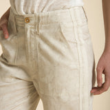 Pantalón Mujer Martina Algodón Orgánico Lino Orgánico