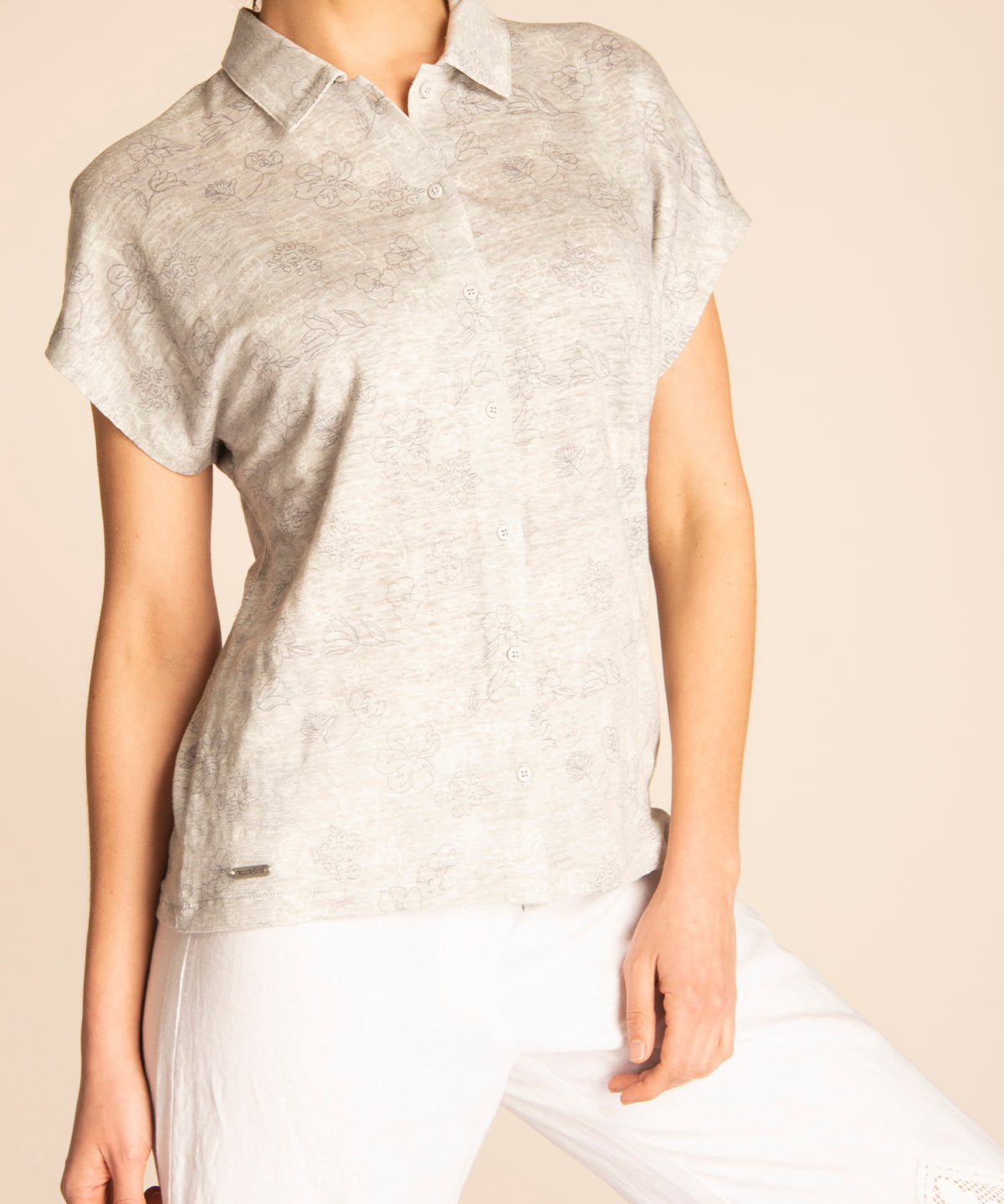 Polera Mujer Praga Lino Orgánico
