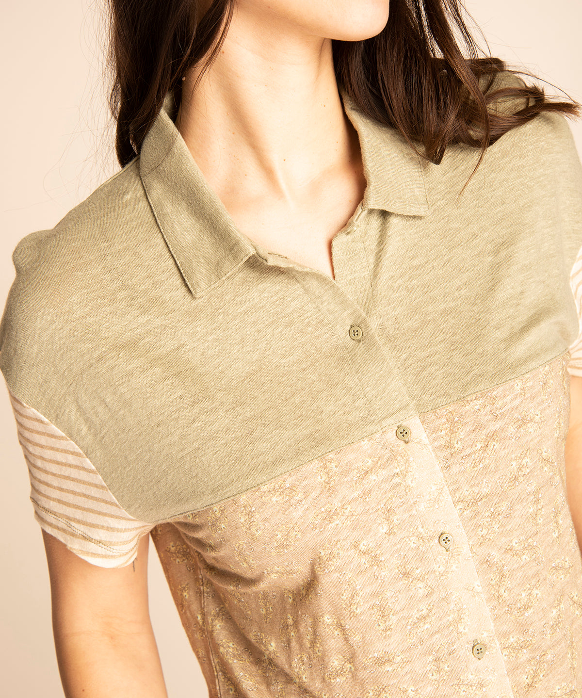Polera Mujer Tampa Lino Orgánico